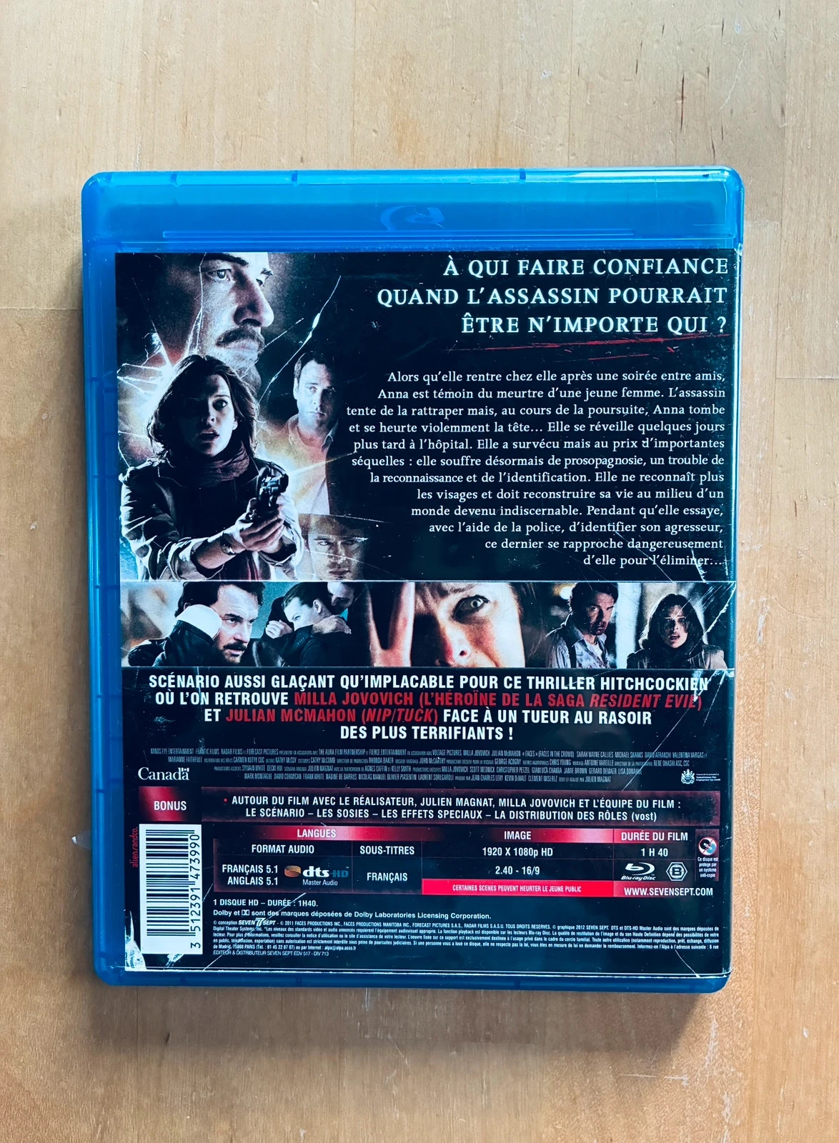 Blu-ray Faces Milla Jovovich. – photo 3